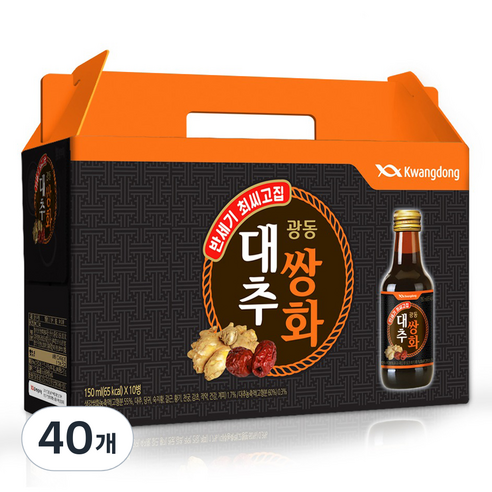 광동제약 대추쌍화, 150ml, 40개