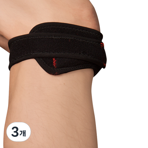 프로스펙스 무릎 보호대 1, 3개, 블랙