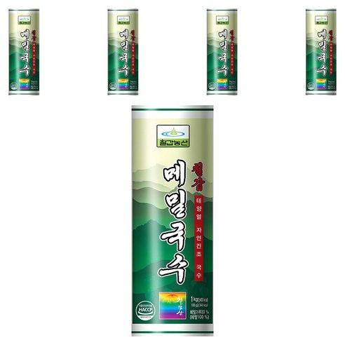 칠갑농산 메밀국수, 1kg, 5개