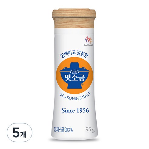 미원 맛소금, 95g, 5개