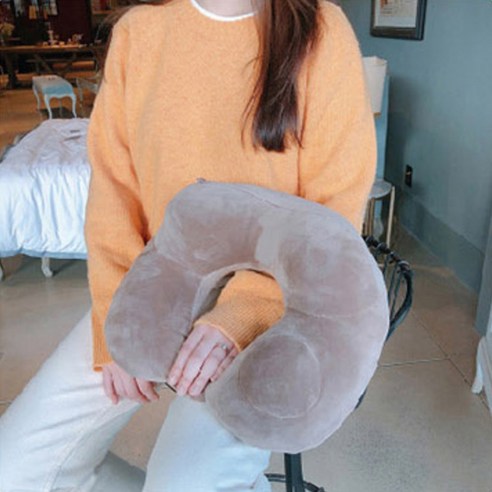 갓라이프 휴대용 에어펌프 목베개로 편안한 여행을 시작하세요!