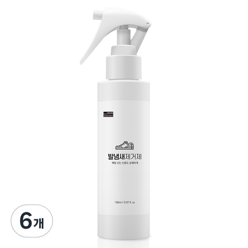 듀오솔루션 수프레 발냄새 제거제, 150ml, 6개