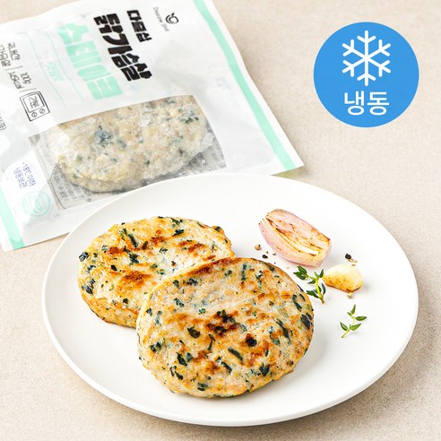 다즐샵 닭가슴살 스테이크 깻잎맛 (냉동), 100g, 5개