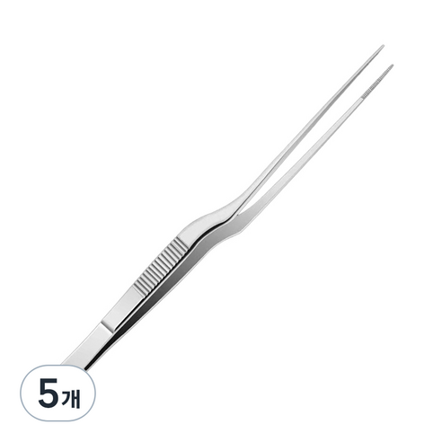 보우마켓 귀집게 핀셋, 5개, 1개입