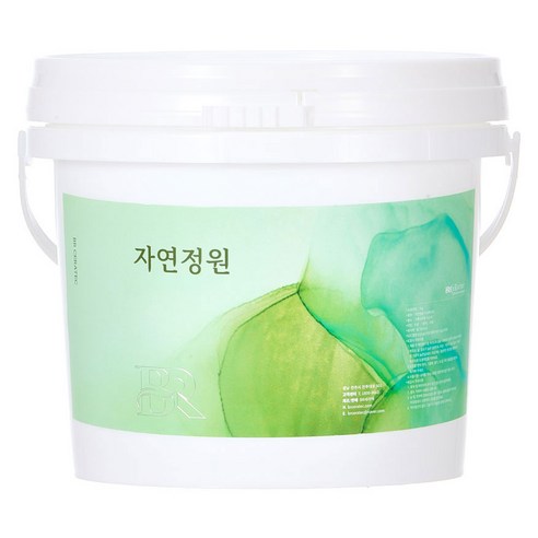 자연정원 수성페인트, 화이트, 18L, 1개