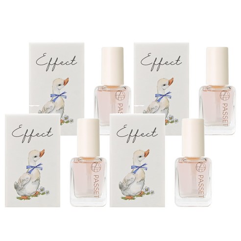 파셋 이펙트 네일 베이스코트, 7ml, 4개