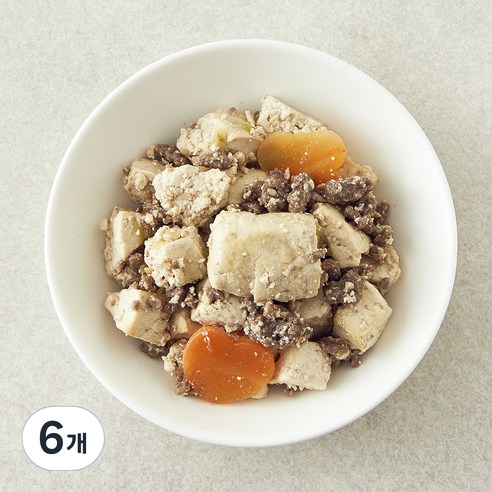 킨더가든 우리아이 소고기 두부조림, 100g, 6개