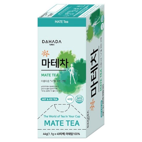 다하다 마테차, 1.1g, 40개입, 1개