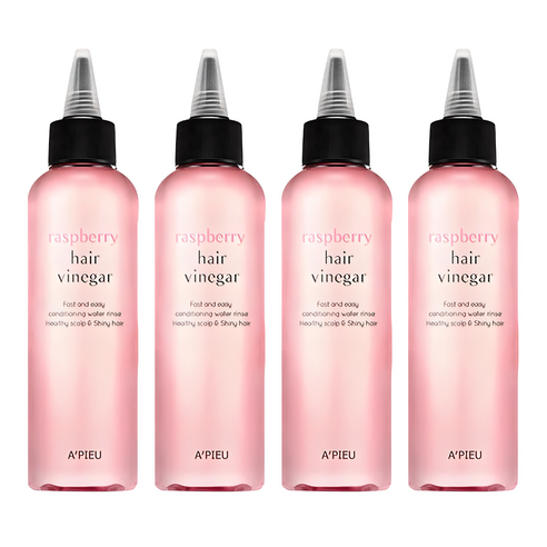 어퓨 라즈베리 헤어 식초 린스, 200ml, 4개