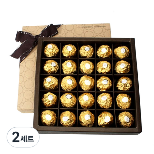 페레로로쉐 초콜릿 선물세트, 25개입, 2세트