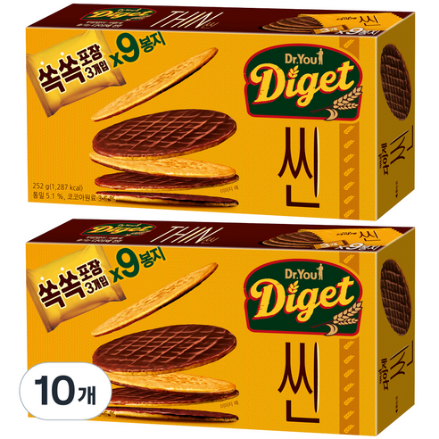 다이제 씬 252g, 10개