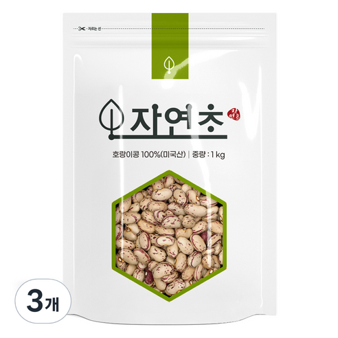 호랑이콩, 1kg, 3개