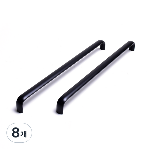 손잡이세상 모닝 P320 가구손잡이 블랙, 8개