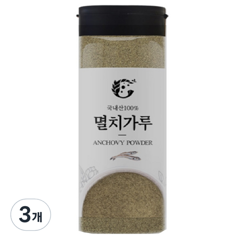 청초린 멸치가루, 140g, 3개