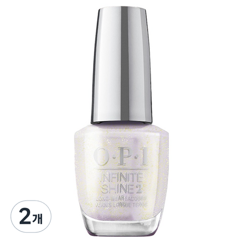 오피아이 인피니트샤인 젤라이크 매니큐어, Glitter Mogul(ISL 132), 15ml, 2개