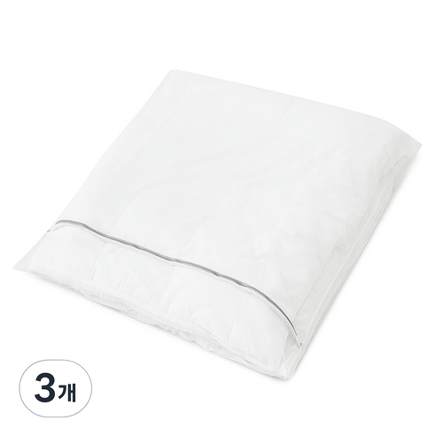 코멧 홈 메쉬 침구 세탁망 XL 120 x 120 cm, 화이트, 3개