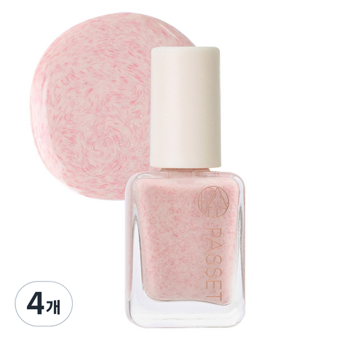 파셋 셀럽 네일컬러 폴리쉬 매니큐어, 85 앙고라로즈베이지, 7ml, 4개