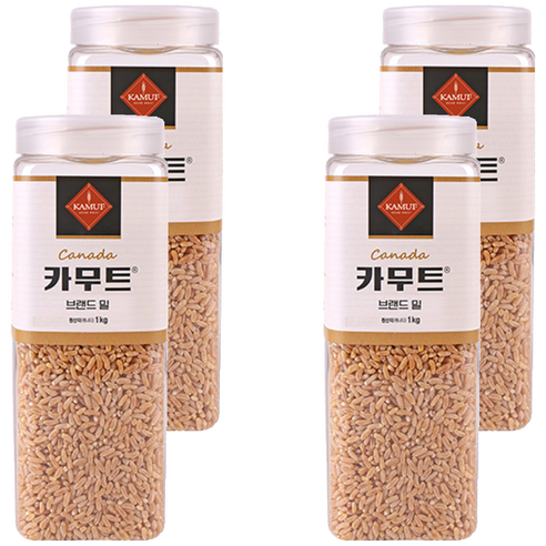 카무트 브랜드밀, 1kg, 4개