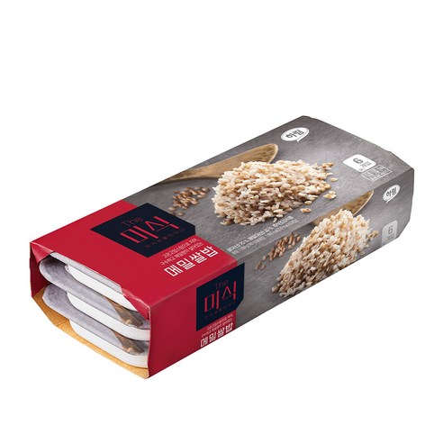 The미식 메밀쌀밥, 180g, 6개