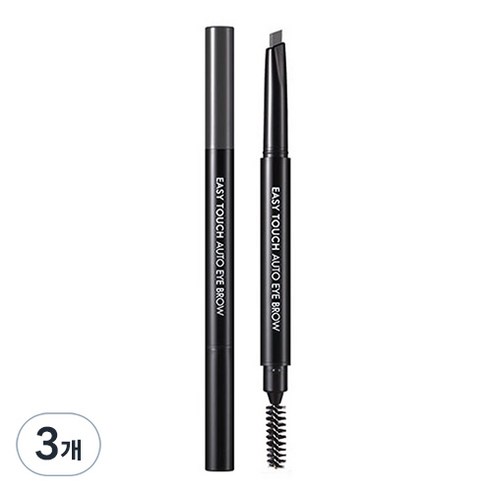 토니모리 이지터치 오토 아이브로우 0.4g, 02 그레이, 3개