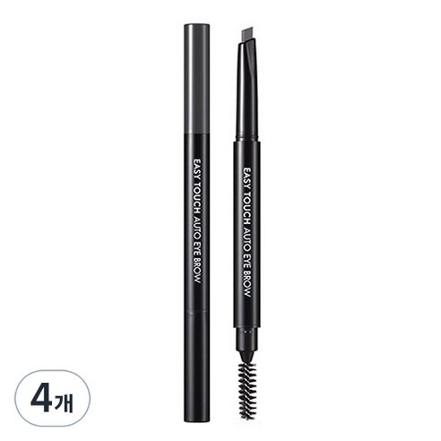토니모리 이지터치 오토 아이브로우 0.4g, 02 그레이, 4개