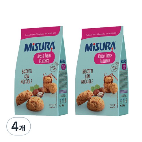 미주라 노춀라 쿠키, 200g, 4개