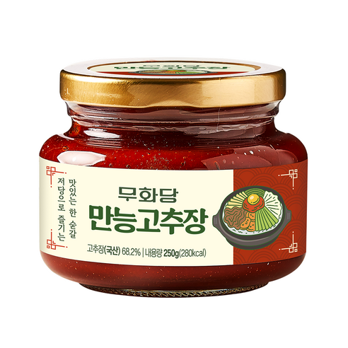 무화당 만능고추장, 1개, 250g 다이어트쌈장