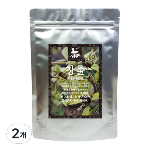 동이약초 국내산 창출, 100g, 2개