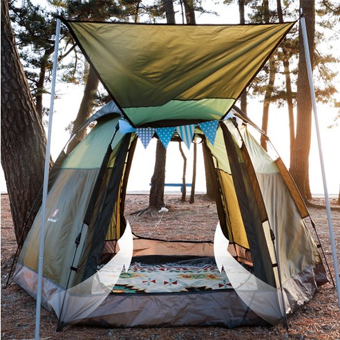 스위스마운틴 헥사돔 원터치 텐트 - 편안한 캠핑을 위한 최적의 선택