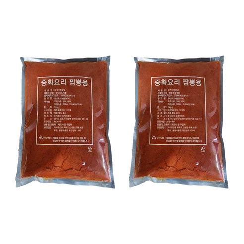 오케이특양념 중화요리 짬뽕용 순한맛, 1kg, 2개