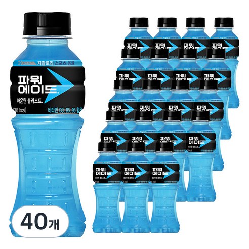 파워에이드 마운틴블라스트, 355ml, 40개