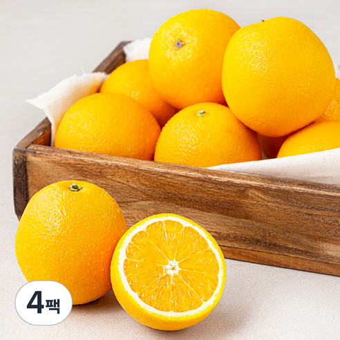다조은 캘리포니아 고당도 네이블 오렌지, 1.2kg, 4팩