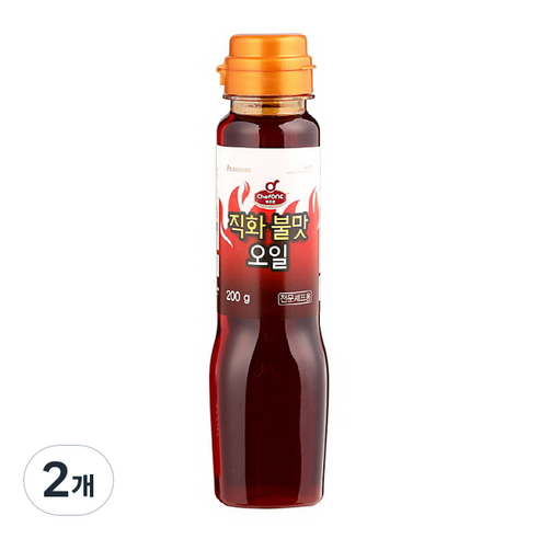 대상 직화 불맛 오일 200g, 2개