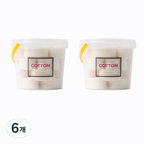 앙팡드봉봉 한입솜사탕 오리지널, 45g, 6개