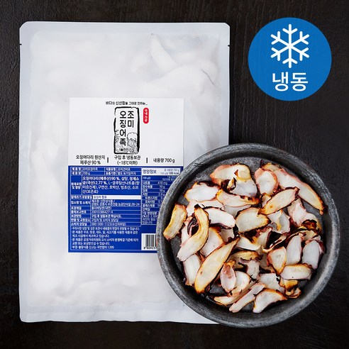 신한성식품 조미오징어족 슬라이스 (냉동), 700g, 1개