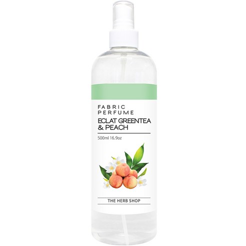 더허브샵 섬유향수 에끌라 그린티 앤 피치, 1개, 500ml