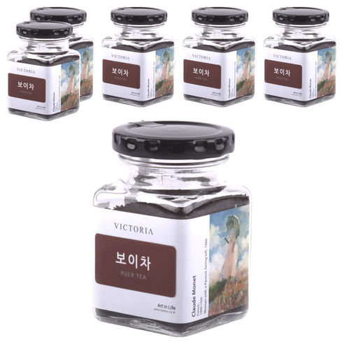 빅토리아 보이차, 45g, 1개입, 6개