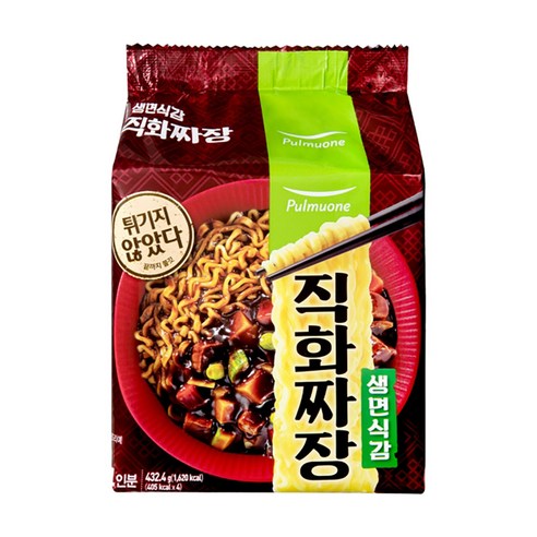 생면식감 직화짜장 108.1g, 2개