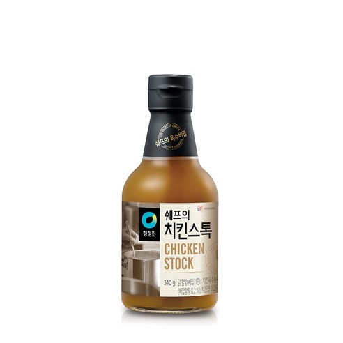 청정원 쉐프의 치킨스톡, 340g, 3개