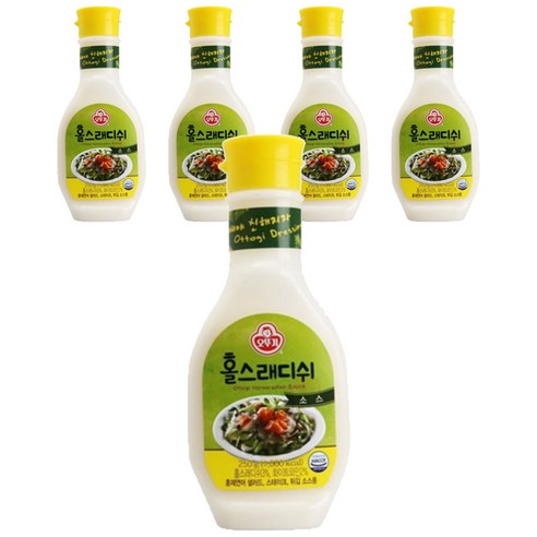 오뚜기 홀스래디쉬 소스, 250g, 5개