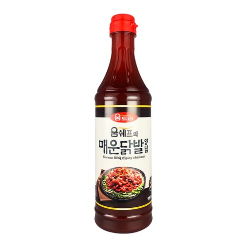 움트리 움쉐프의 매운닭발 양념, 950g, 1개