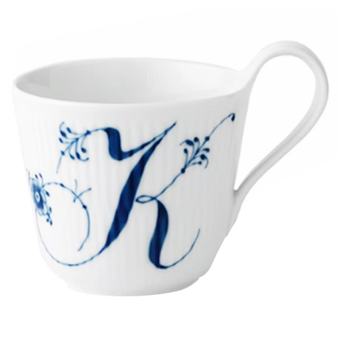 알파벳 콜렉션 컵 330ml, K, 1개