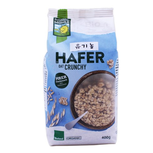 볼제너뮬러 유기농 오트 크런치, 400g, 1개