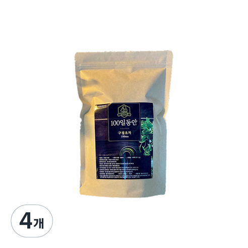 해밀생활건강 100일동안 구절초차, 1.2g, 100개입, 4개