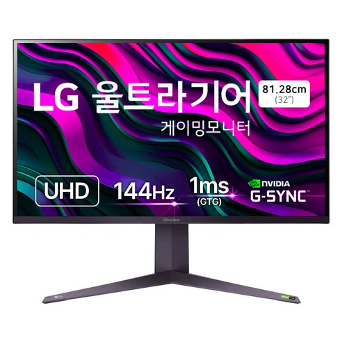 LG전자 4K UHD 울트라기어 게이밍 모니터 방문설치, 80cm, 32GQ950