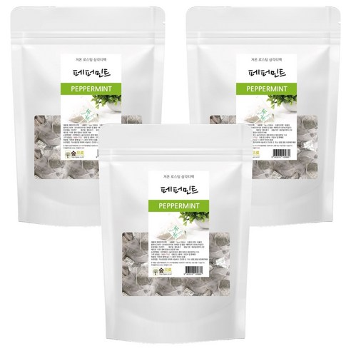 숲으로허브 페퍼민트 티백, 1g, 100개입, 3개
