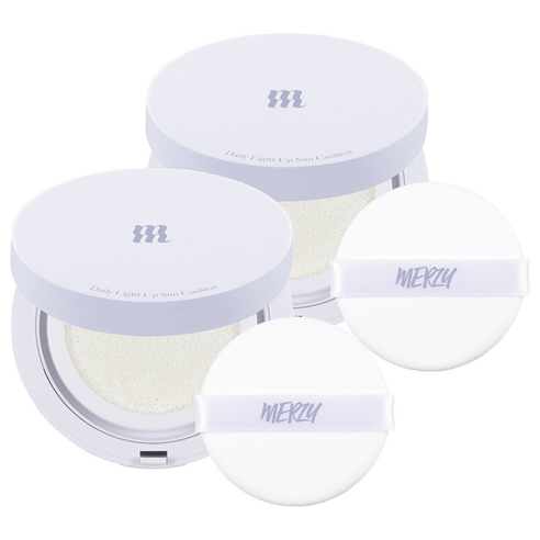 머지 데일리 라이트 업 선쿠션 SPF50+ PA++++, 12ml, 12g, 2개