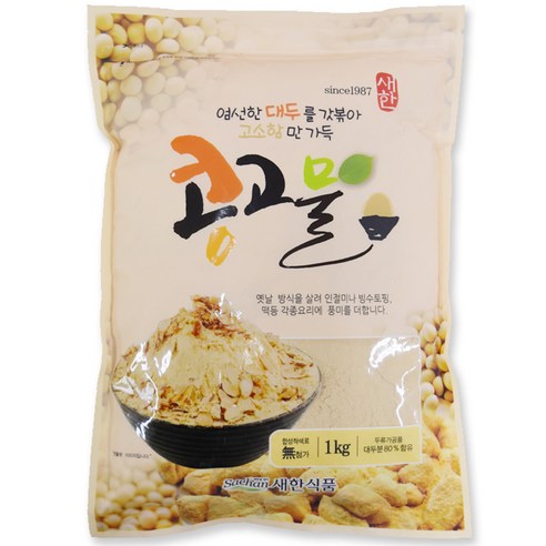 새한 콩고물, 1개, 1kg