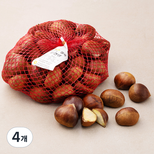 굿뜨래 알찬 실속밤, 1kg(대), 4개