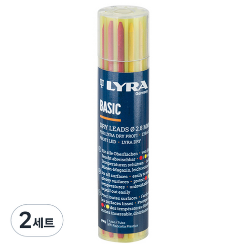 리라 드라이펜 리필 혼합 12p, 없음, 2세트